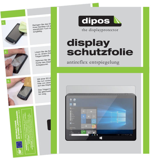 2x Schutzfolie matt für Pipo X9S Mini Display-Schu (1)