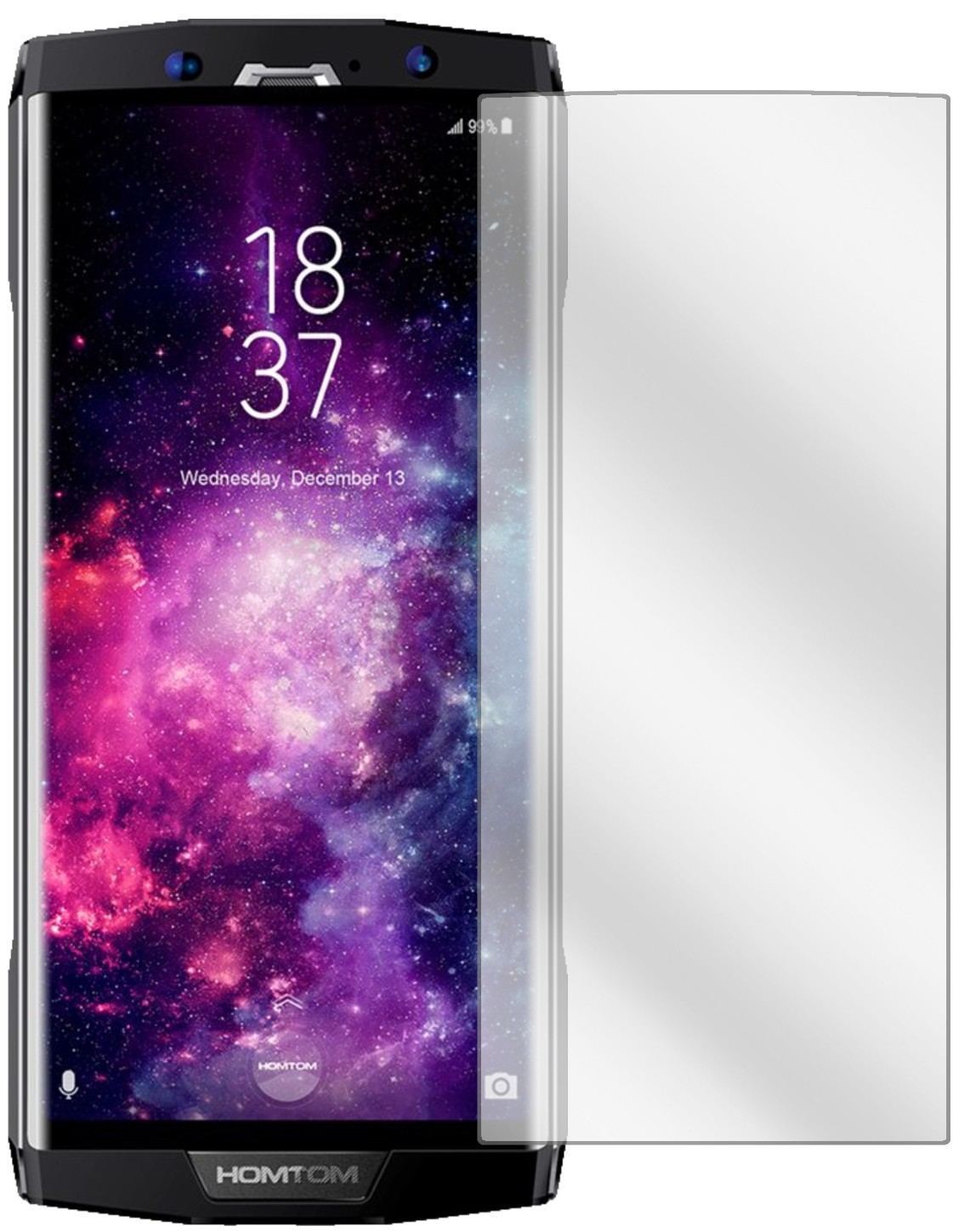 2x Schutzfolie klar für Homtom HT70 Display-Schutz (2)