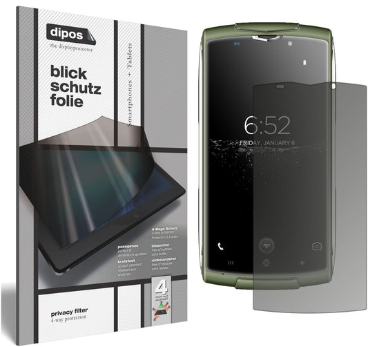 Blickschutzfolie für Homtom Zoji Z7 matt Schutzfol (1)