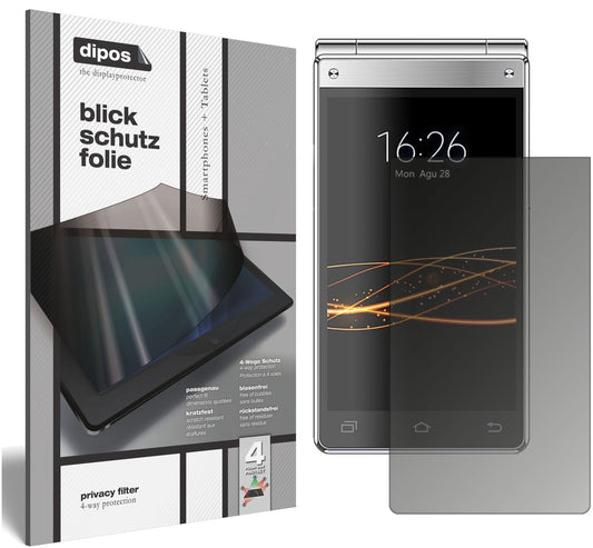 Blickschutzfolie für VKWORLD T2 Plus matt Schutzfo (1)