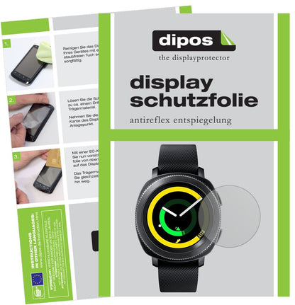 5x Schutzfolie matt für Samsung Gear Sport R600 Di (2)