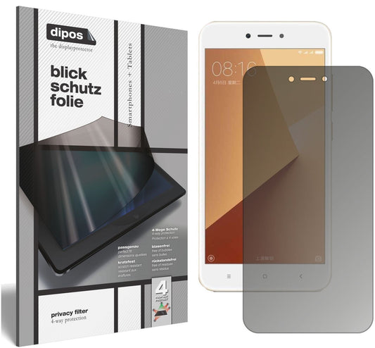 Blickschutzfolie für Xiaomi Redmi Note 5A matt Sch (1)