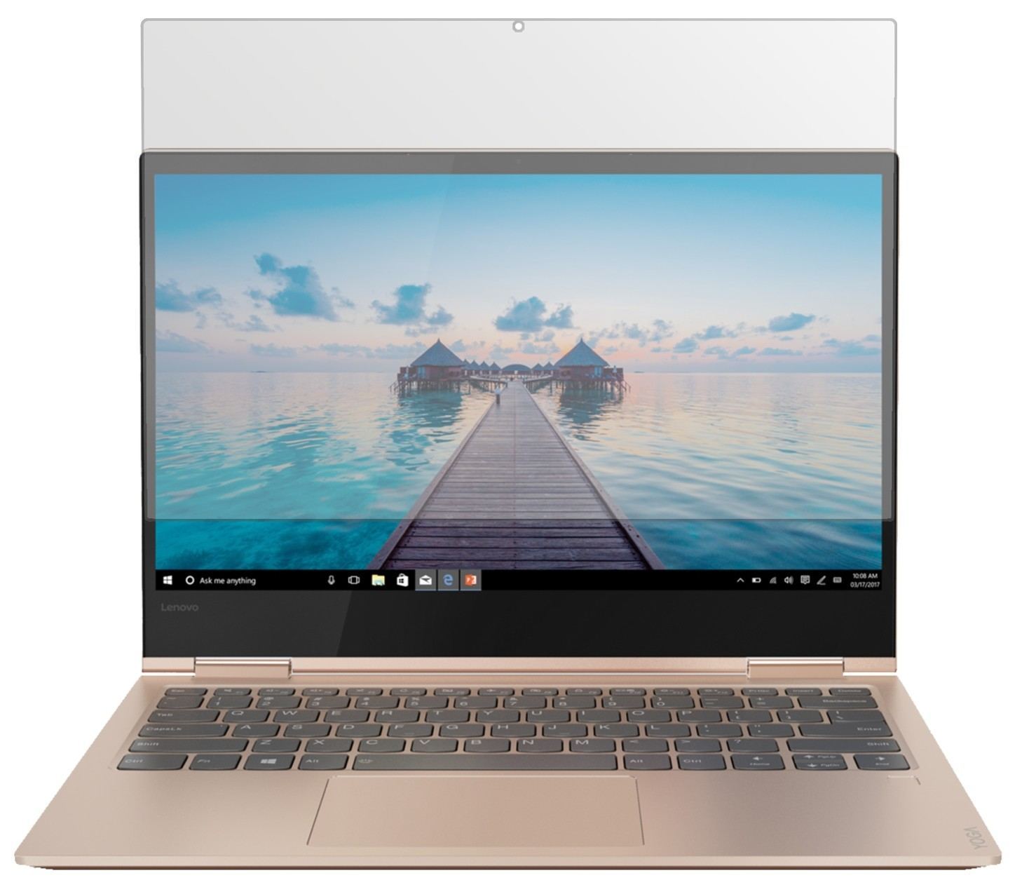 2x Schutzfolie matt für Lenovo Yoga 730-13IKB (13. (2)