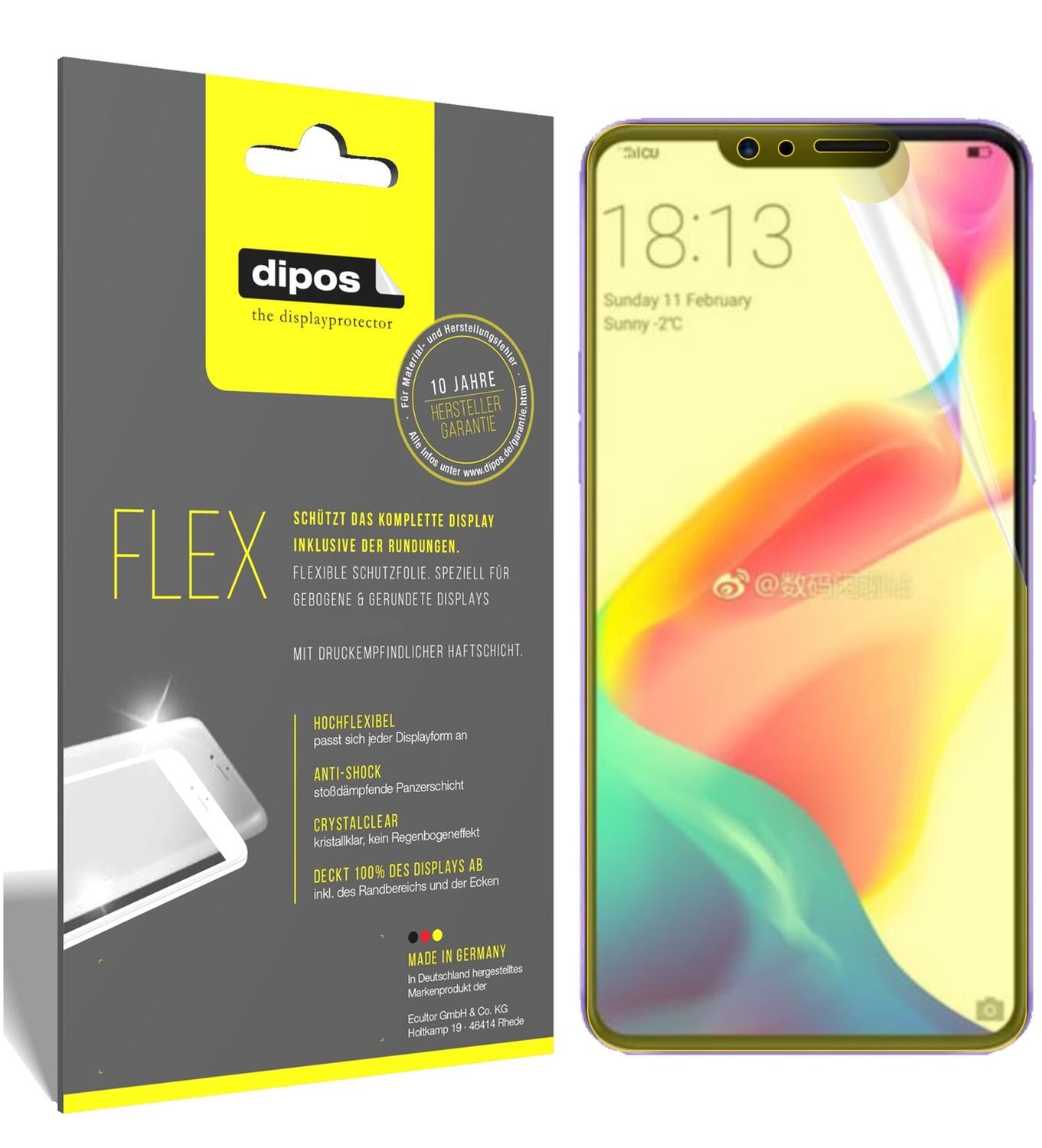 3x 3D Full Cover Schutzfolie für Oppo R15 Dream Mi (1)