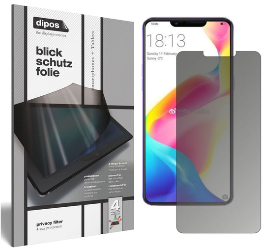 Blickschutzfolie für Oppo R15 Dream Mirror matt Sc (1)