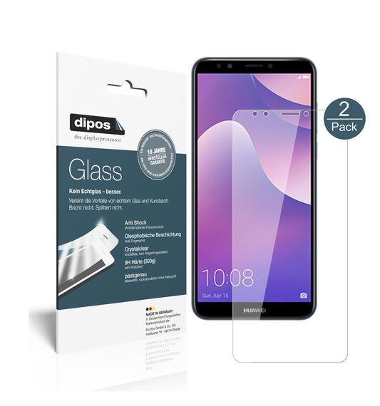 2x 9H Schutzfolie für Huawei Y7 Prime (2018) Panze (1)