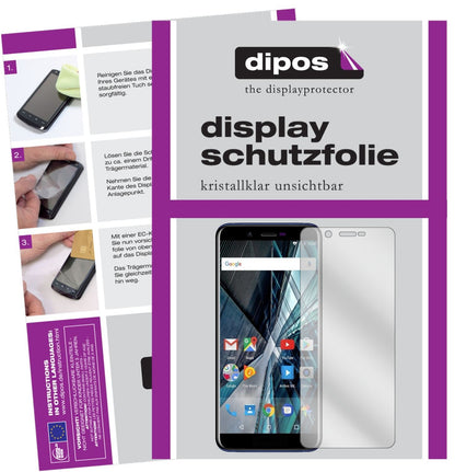 6x Schutzfolie klar für Archos Core 57S Display-Sc (1)