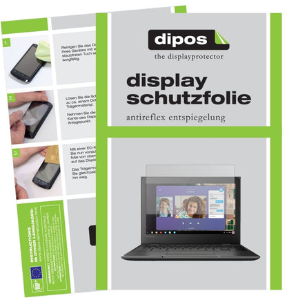 2x Schutzfolie matt für Lenovo 100e Chromebook Dis (1)