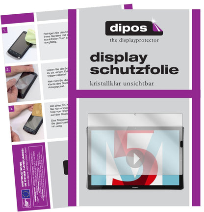 2x Schutzfolie klar für Huawei Mediapad M5 Pro 10  (1)