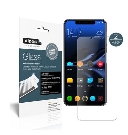 2x 9H Schutzfolie matt für Elephone A4 Panzerfolie (1)