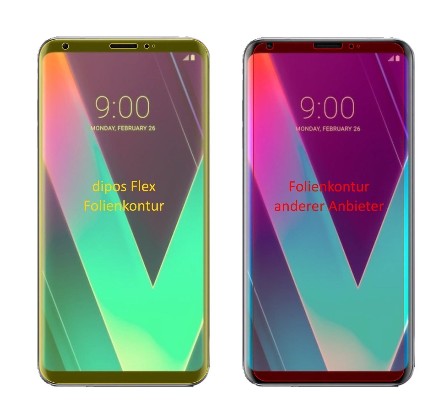 3x 3D Full Cover Schutzfolie für LG V30S+ ThinQ (2)