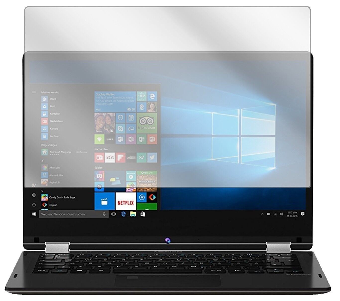 1x Schutzfolie klar für Medion Akoya E3215 Display (1)
