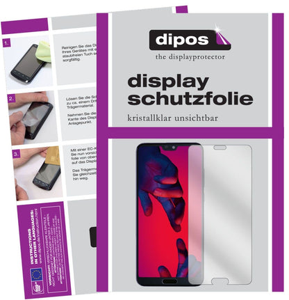 5x Schutzfolie klar für Huawei P20 Pro Display-Sch (2)