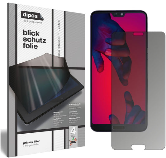 Blickschutzfolie für Huawei P20 Pro matt Schutzfol (1)