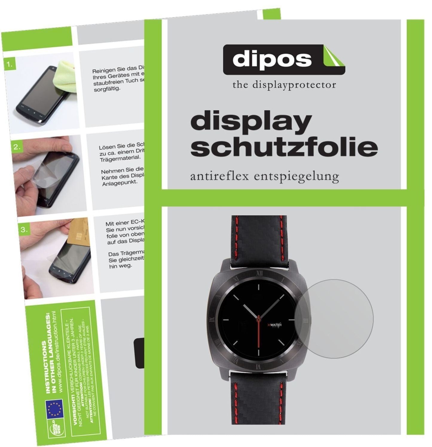 5x Schutzfolie matt für Xlyne Nara XW Pro Display- (2)