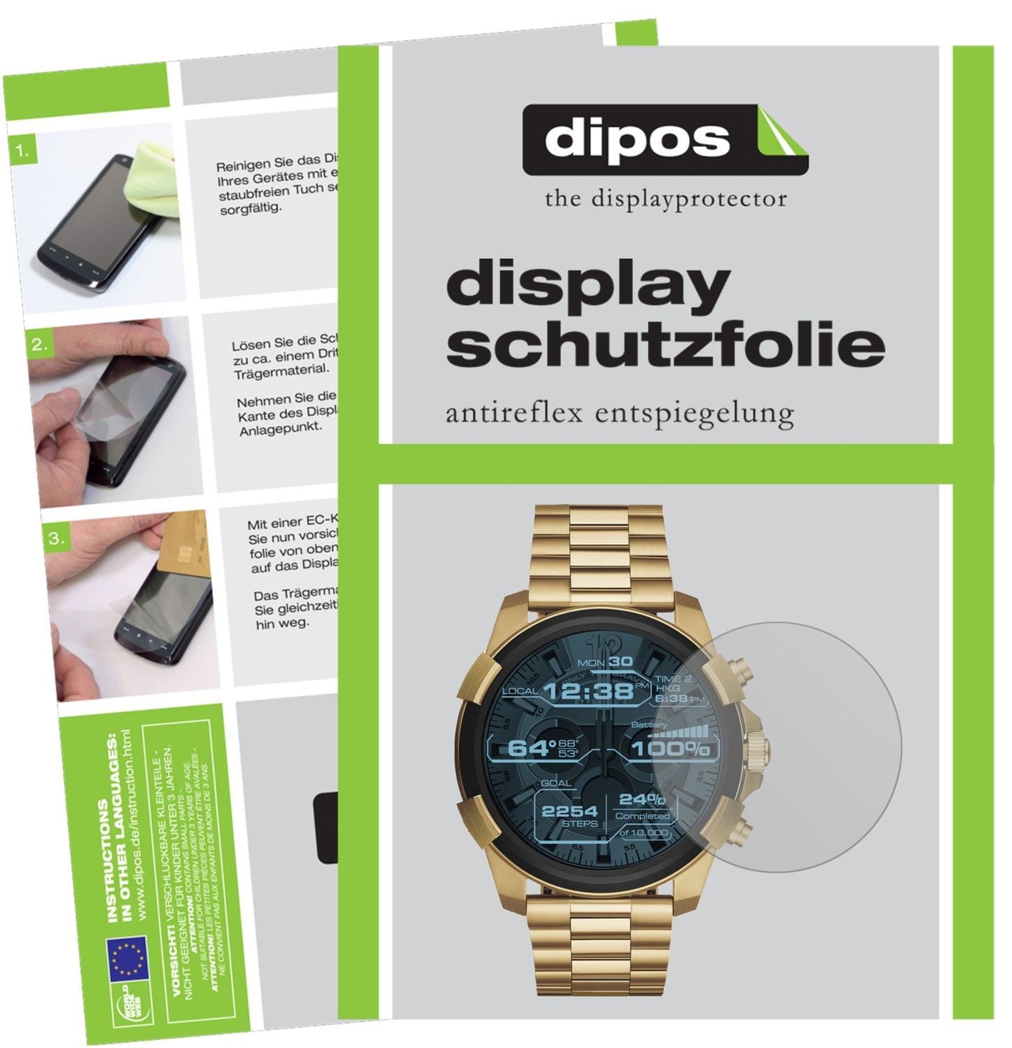 6x Schutzfolie matt für Diesel On Full Guard Displ (1)