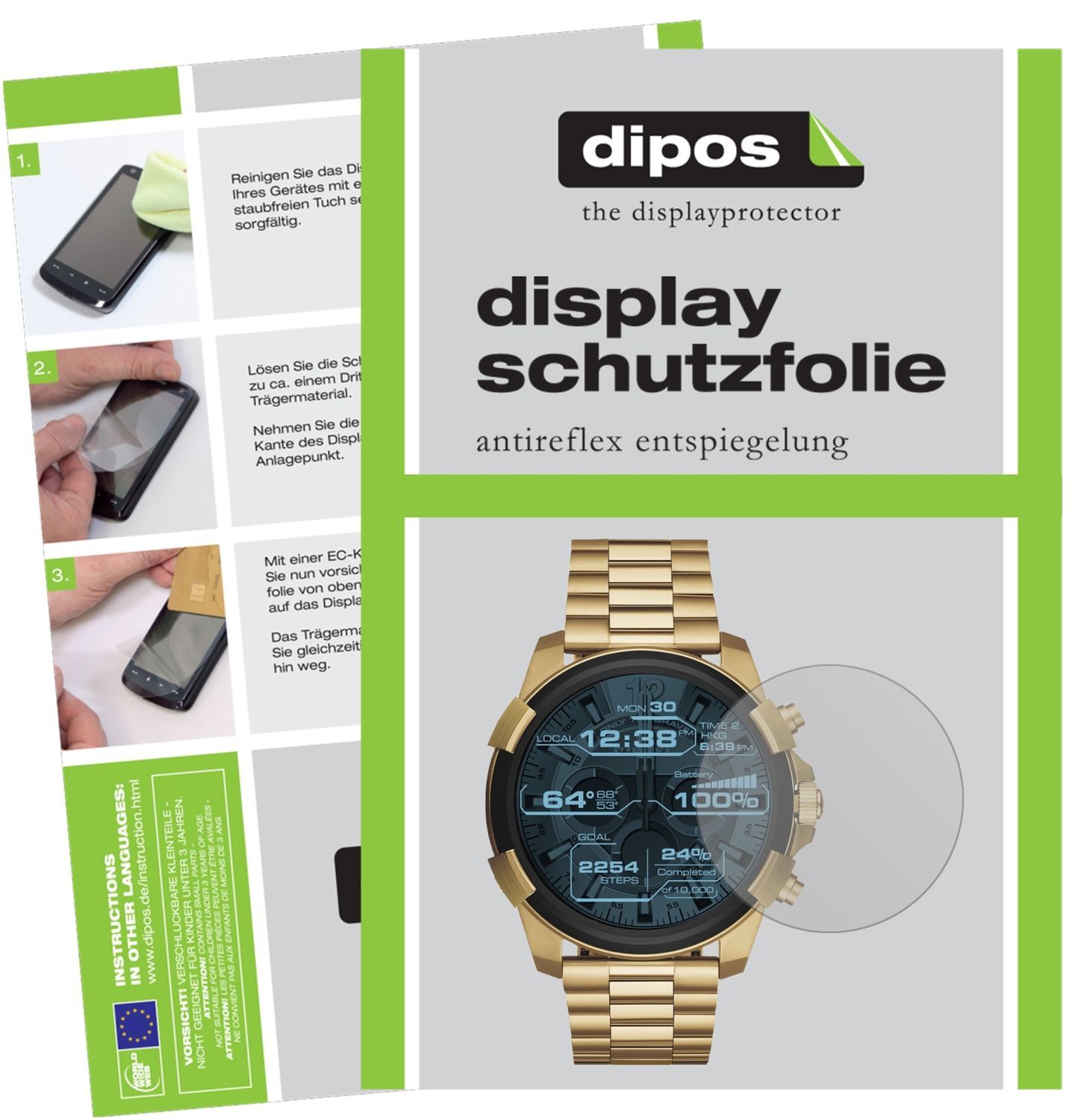 6x Schutzfolie matt für Diesel On Full Guard Displ (1)