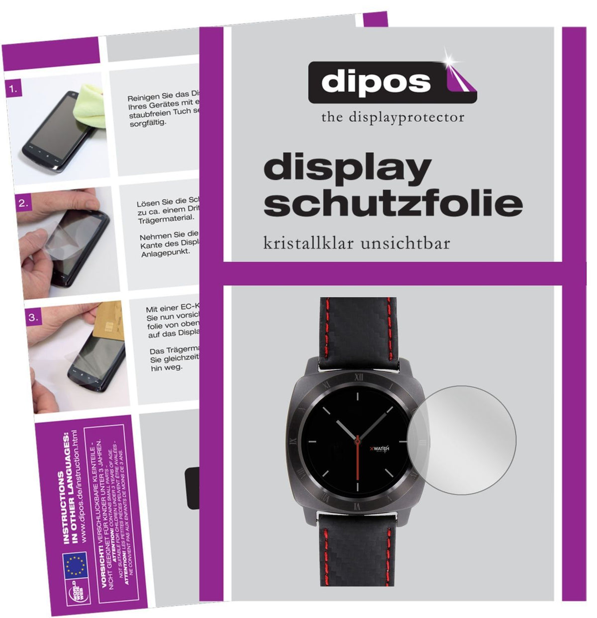 6x Schutzfolie klar für Xlyne Nara XW Pro Display- (1)