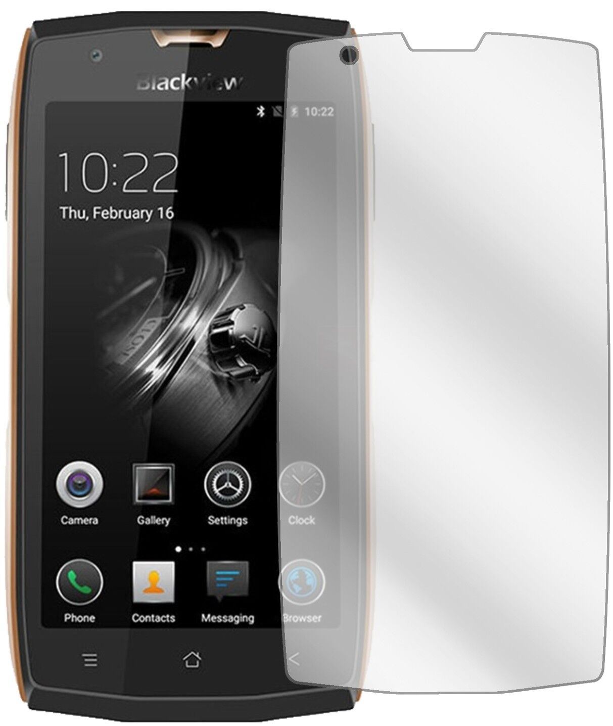 1x Schutzfolie klar für Blackview BV7000 Display-S (1)