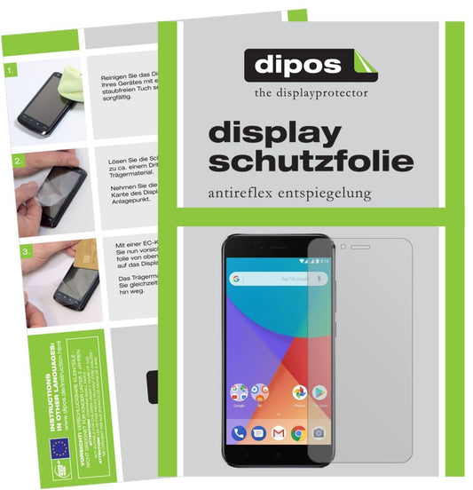 6x Schutzfolie matt für Xiaomi Mi A1 Display-Schut (1)