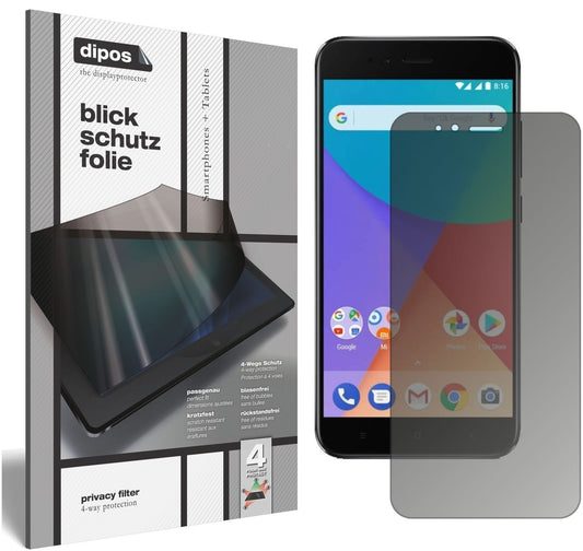 Blickschutzfolie für Xiaomi Mi A1 matt Schutzfolie (1)