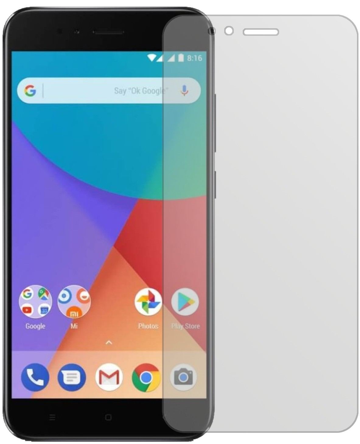 2x Schutzfolie matt für Xiaomi Mi A1 Display-Schut (2)