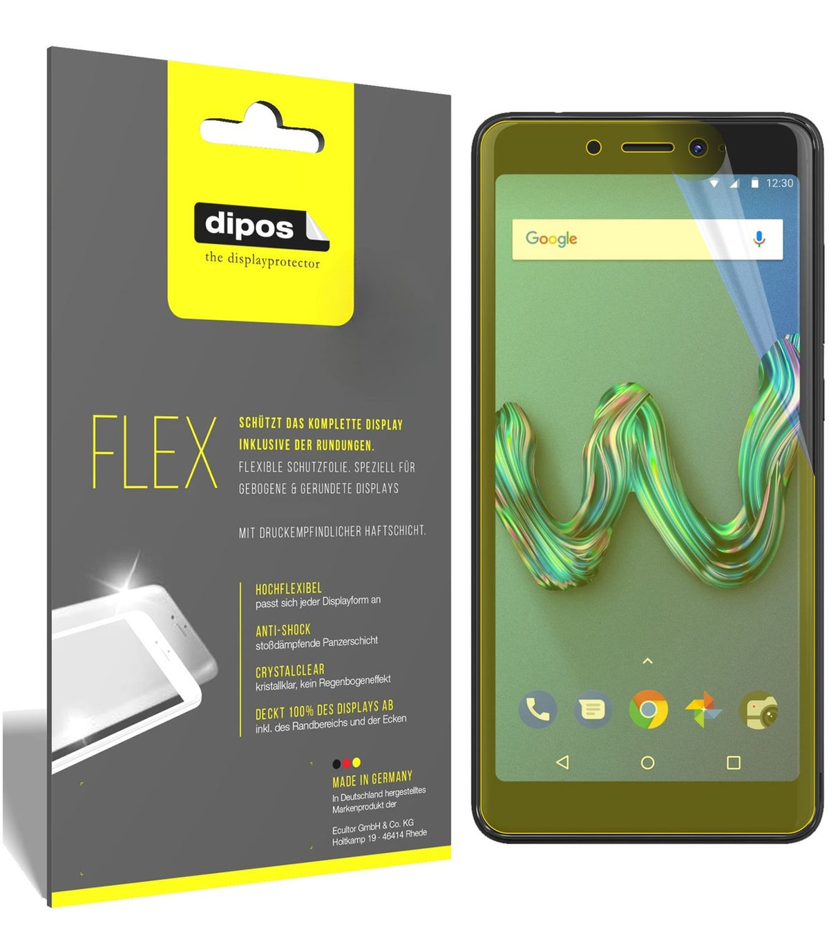 3x 3D Full Cover Schutzfolie für Wiko Tommy 3 (1)
