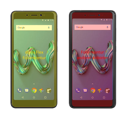 3x 3D Full Cover Schutzfolie für Wiko Tommy 3 (2)