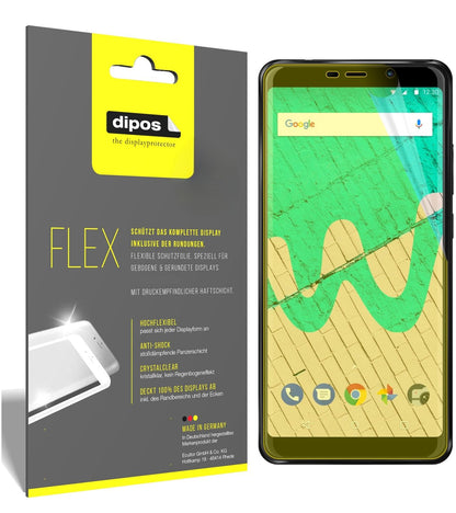 3x 3D Full Cover Schutzfolie für Wiko View Max (1)