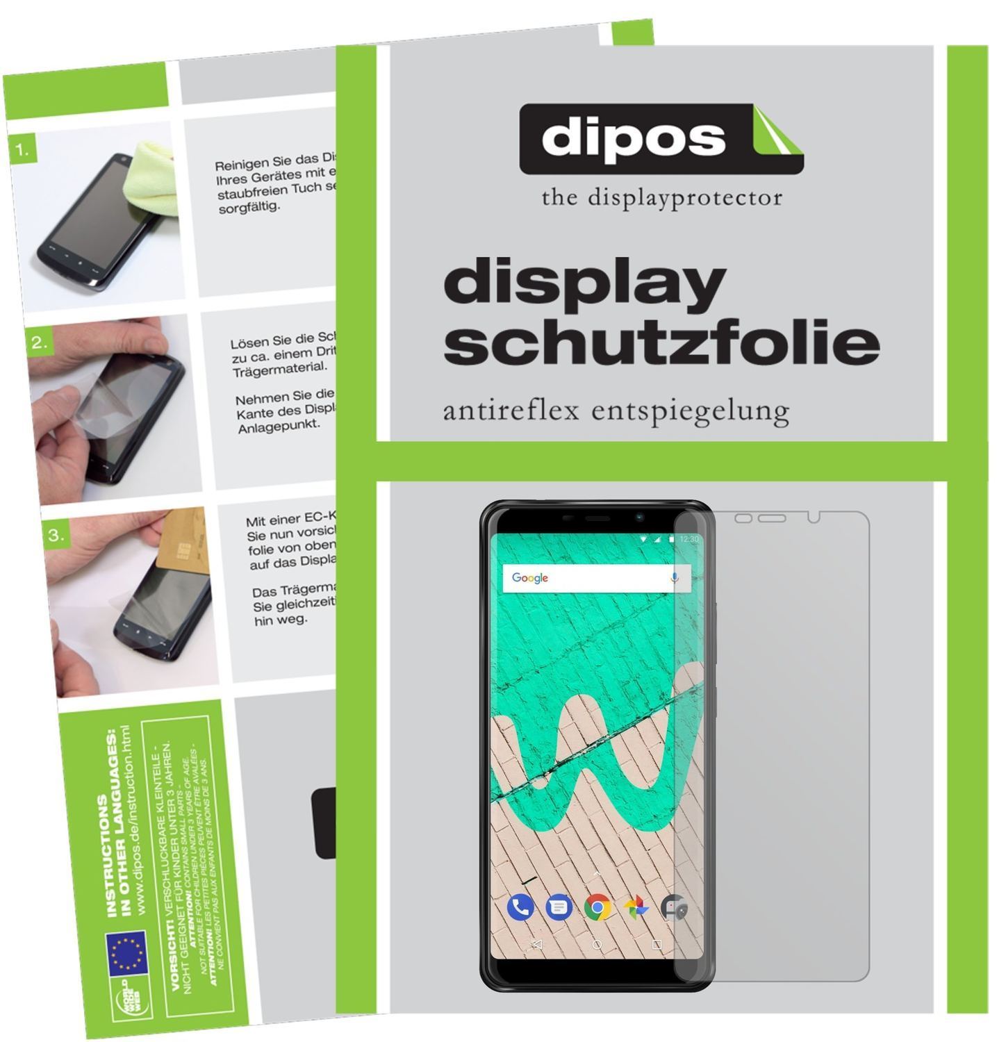 6x Schutzfolie matt für Wiko View Max Display-Schu (1)