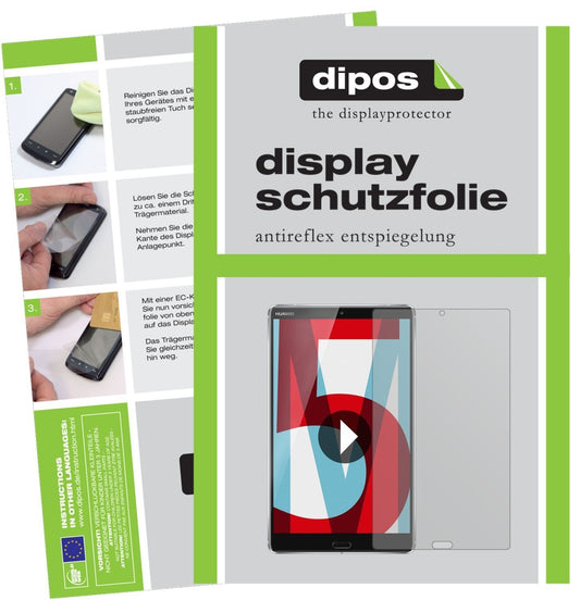 2x Schutzfolie matt für Huawei Mediapad M5 10 Zoll (1)