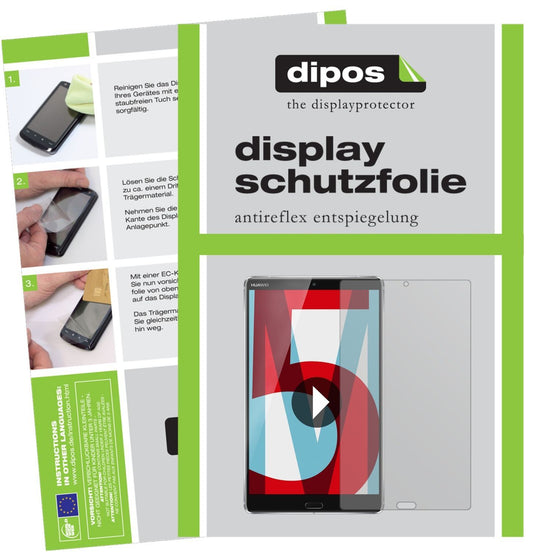 2x Schutzfolie matt für Huawei Mediapad M5 8 Zoll  (1)