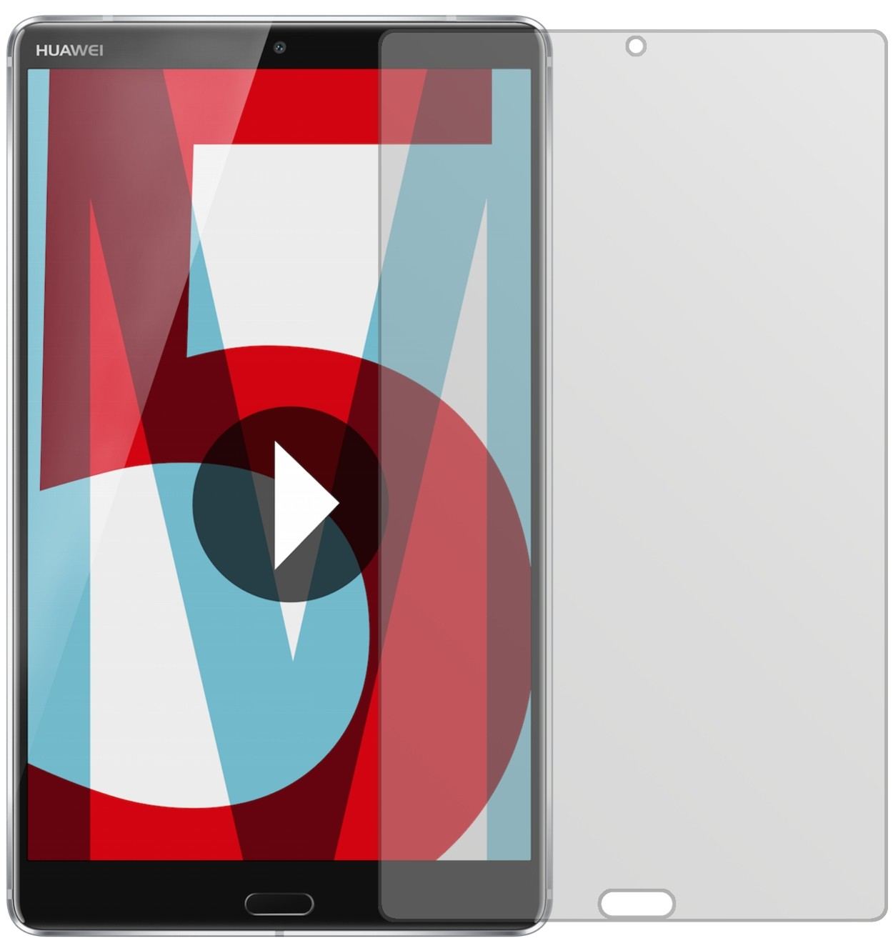 2x Schutzfolie matt für Huawei Mediapad M5 8 Zoll  (2)