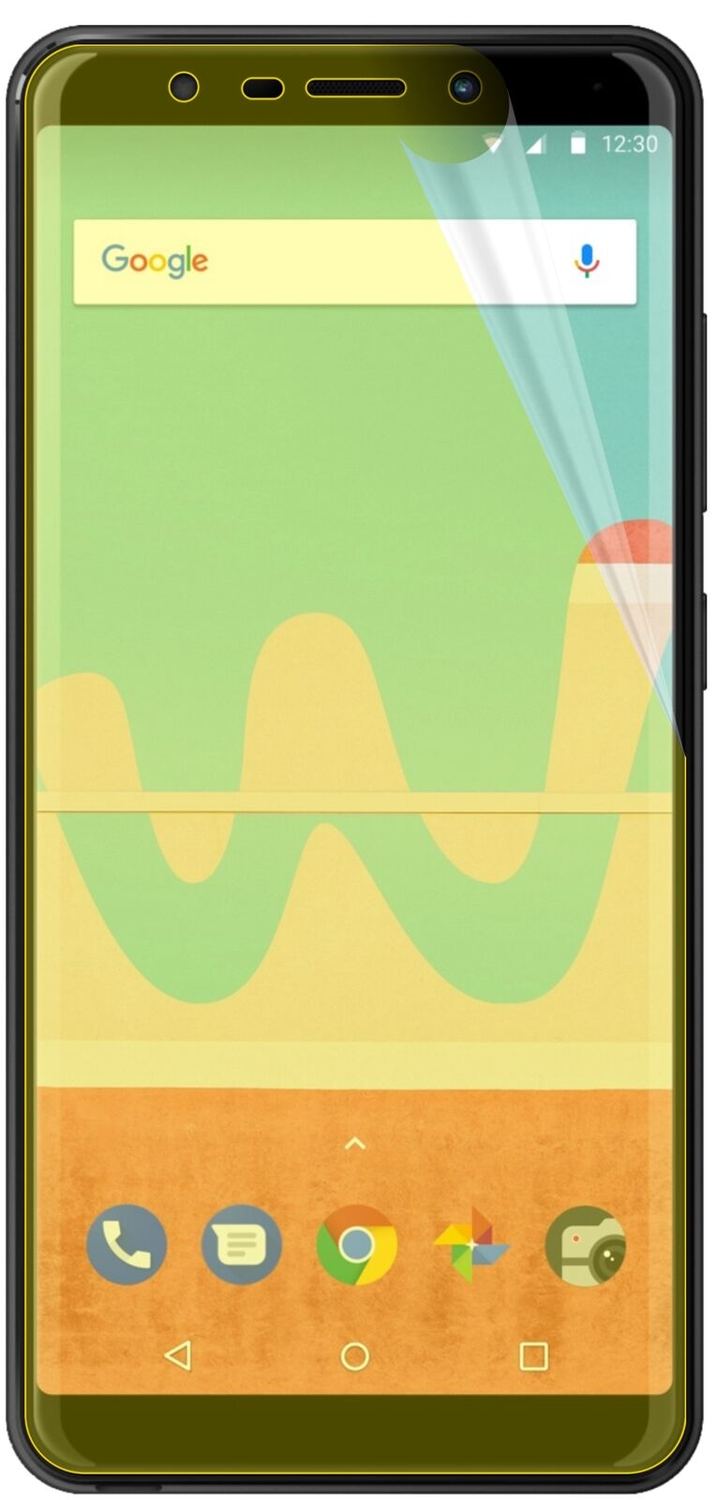 2x 3D Full Cover Schutzfolie für Wiko View Go (3)