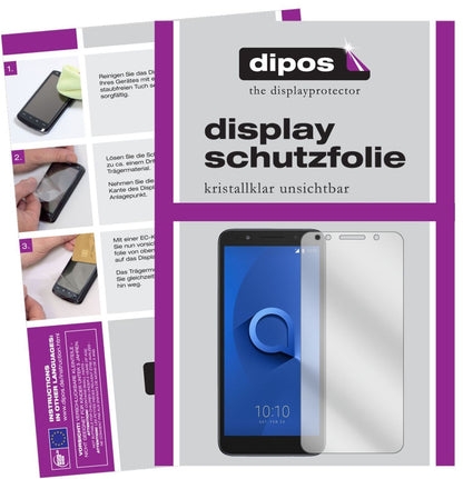 5x Schutzfolie klar für Alcatel 1X Display-Schutzf (2)