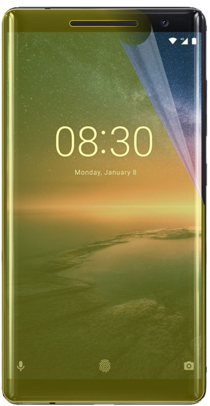 3x 3D Full Cover Schutzfolie für Nokia 8 Sirocco (3)