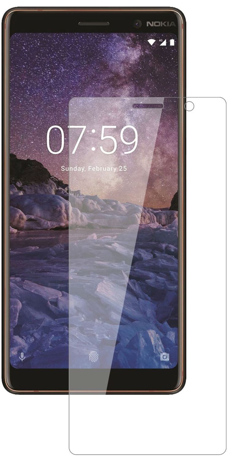 1x 9H Schutzfolie für Nokia 7 Plus Panzerfolie (1)