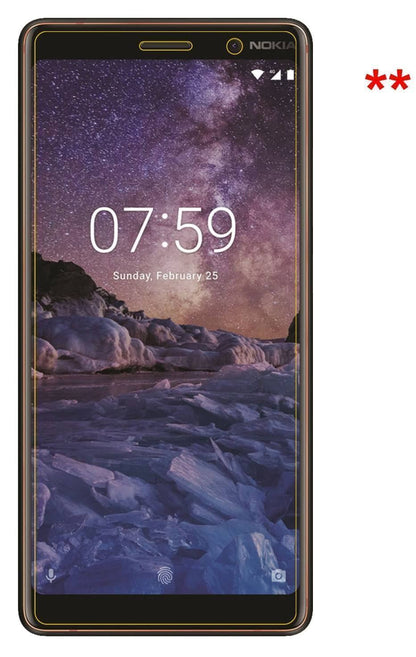 1x 9H Schutzfolie für Nokia 7 Plus Panzerfolie (9)