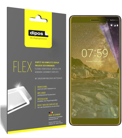 3x 3D Full Cover Schutzfolie für Nokia 7 Plus (1)