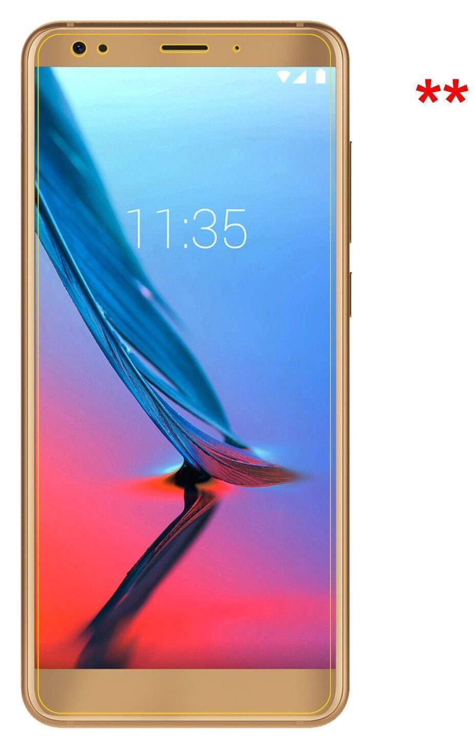 5x Schutzfolie klar für ZTE Blade V9 Vita Display- (5)