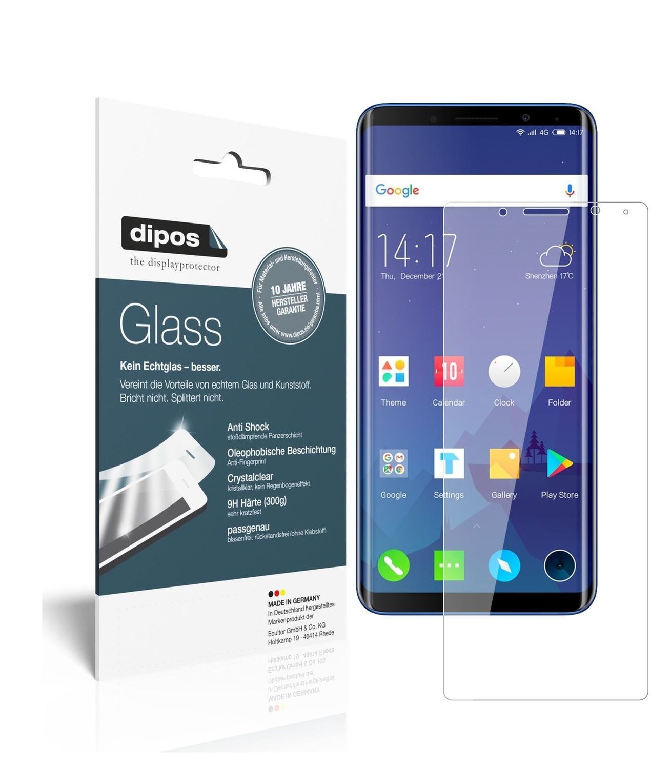 1x 9H Schutzfolie für Elephone U Panzerfolie (2)