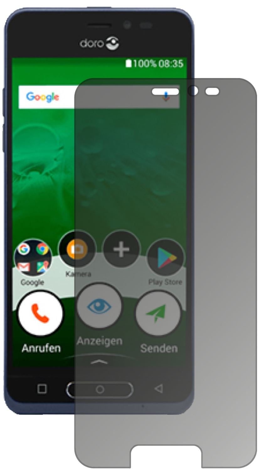 Blickschutzfolie für Doro 8035 matt Schutzfolie Pr (1)