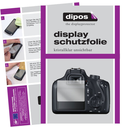 6x Schutzfolie klar für Canon EOS 2000D Display-Sc (1)