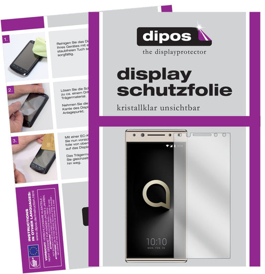 2x Schutzfolie klar für Alcatel 5 Display-Schutzfo (1)