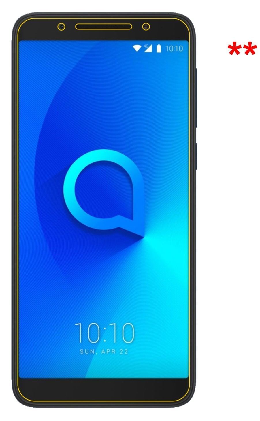 Blickschutzfolie für Alcatel 3V matt Schutzfolie P (5)