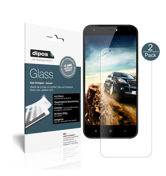 2x 9H Schutzfolie matt für Ulefone S7 Pro Panzerfo (1)