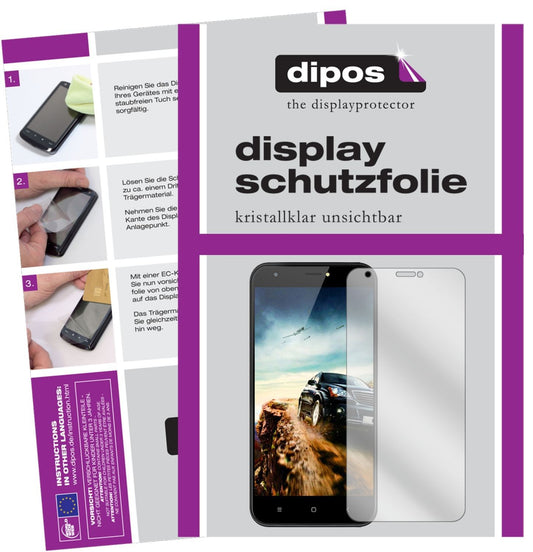 2x Schutzfolie klar für Ulefone S7 Pro Display-Sch (1)