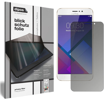 Blickschutzfolie für TP-Link Neffos C7 matt Schutz (1)