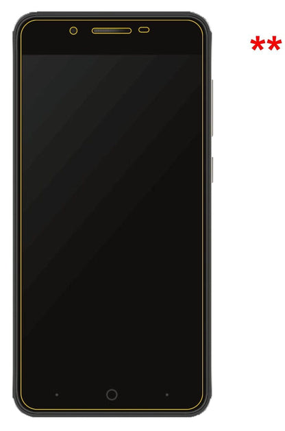 1x 9H Schutzfolie matt für ZTE Blade A610 Plus Pan (9)