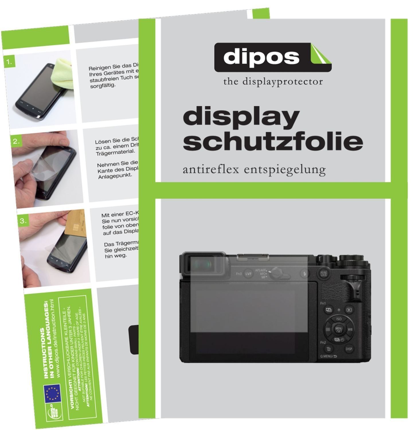 6x Schutzfolie matt für Panasonic Lumix DC-GX9 Dis (1)